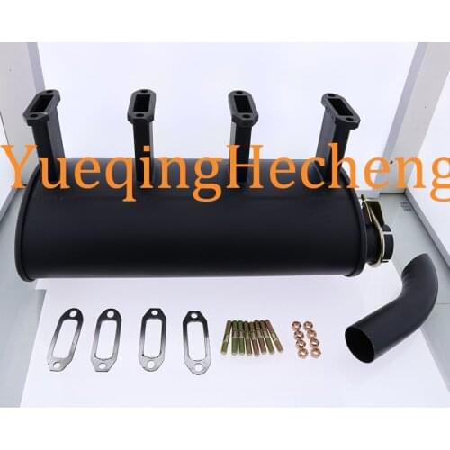 Exhaust Manifold Muffler Kit 04191237 for Deutz 912 913 914 4 Cylinder+FREE SHIPPING