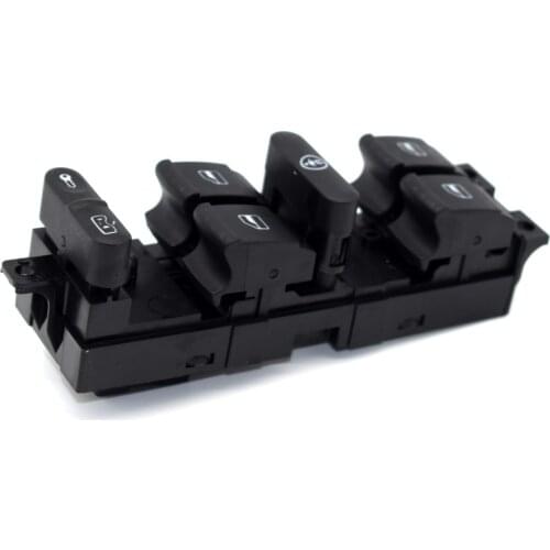 RED Led Master Electronic Power Window Control Switch Button For SKODA FABIA Saloon Combi Praktik OCTAVIA SUPERB 1J4959857A