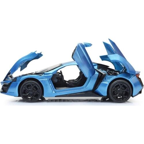 Leken Car Model High Simulation 1:32 Alloy Car Model Metal Diecasts Toy Vehicles Pull Back Flashing Sound Kids Toy Birthday Gift
