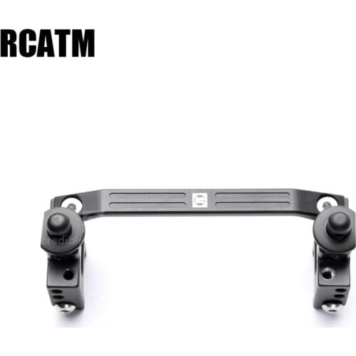 Simulation Top Bar Metal Front Car Shell Column Heightening Car Shell Column for 1/10 RC Crawler Car Traxas TRX4