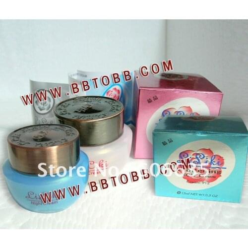 Liliki Whitening Cream Set `Remove freckle`Anti dark skin`Whitening(day cream+night cream)