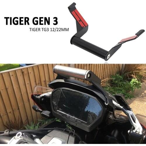 NEW Motorcycle Accessories Fit For Tiger Gen 3 TG3 GPS Phone Mount Bracket Stand Holder
