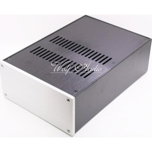 BZ2212A Full Aluminum Chassis Pre-amp Enclosure Tube amp Cabinet DAC BOX PSU Case