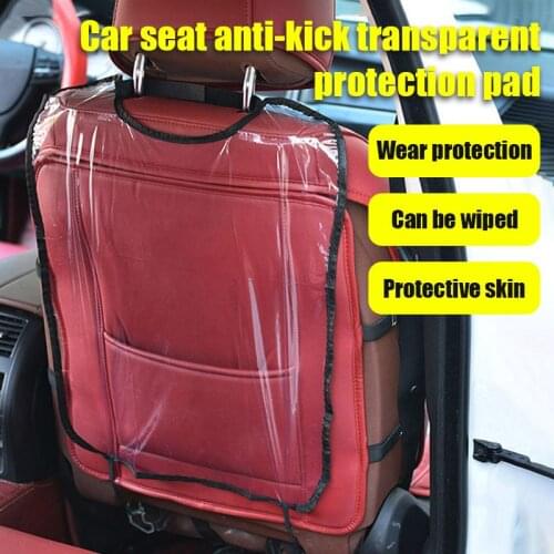 Transparent Car Backseat Organizer Storage Bag Waterproof Protective Seat Back Car Styling