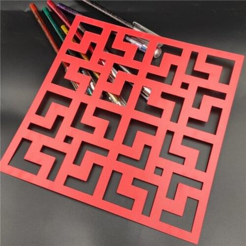 20x20cm complex grid scrapbook stencils spray plastic mold shield DIY cake hollow Embellishment printing lace ruler Easter