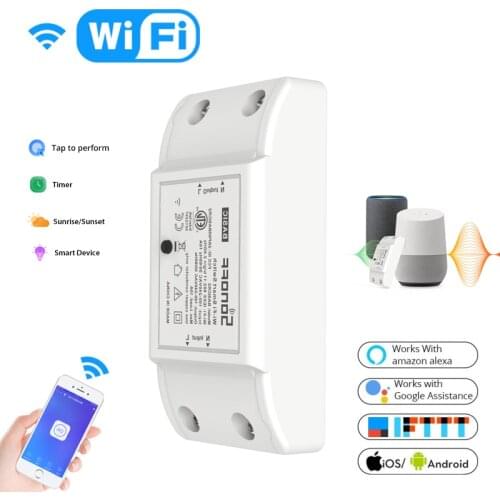 SONOFF BasicR2 Wifi Smart Wireless Home Switch Light Controller Module Voice Control Sync Status Smart Scene Via For EWeLink APP