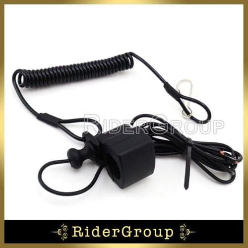 Racing Safety Tether Pull Kill Switch For Arctic Cat DVX90 DVX250 DVX300 ATV Quads 4 Wheelers Motorbikes Motorcycle