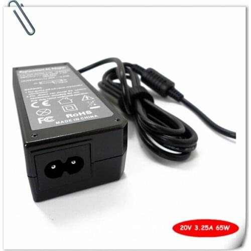 65W Ac Adapter Power Charger for Lenovo Thinkpad E531 E431 T440S T440 20V 3.25A Notebook + Cord Cable