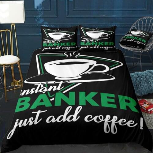 Instant Banker just add c Duvet Cover Comfortable Quilt Home Decora Design Universal Bedding Set Bedclothes+Pillowcase 3pcs