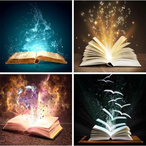 5D DIY Diamond Painting Landscape Cross Stitch Kit Square/Round Diamond Embroidery Rhinestone Picture Mosaic Decoration Gift