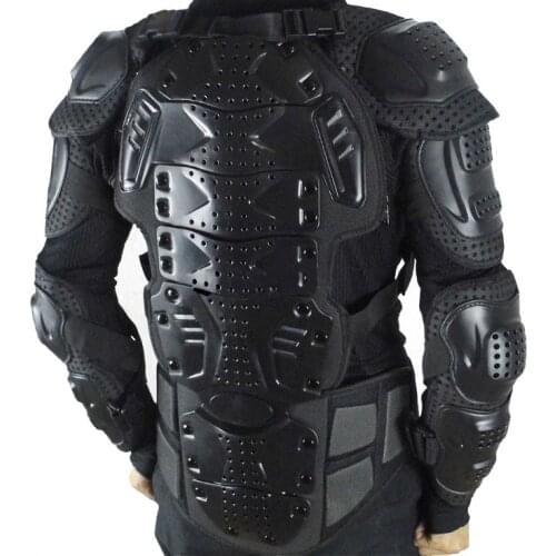 Black Motorcross Back Protector Skating Snow Body Armour Motorcycle Spine Guard Scooter Dirt bike Pit Bike ATV protective gear