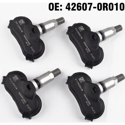 4PCS Car TPMS Tire Pressure Monitoring Sensor 42607-0R010 For Toyota RAV4 Camry Prius Yaris For Lexus ES350 GS350 NX200T