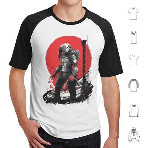 " Hunters Moon "-T Shirt Men Cotton 6xl The Movie Hunter Hunt Hunting Japanese Japanese Art Blood Moon Blood Japanese Style