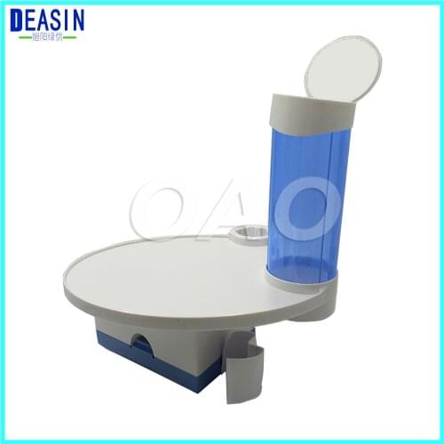 2018 DEASIN Dental tray box 3-in-1 for Dental Chair Accessory Dental Cup Storage Holder dental paper tissue