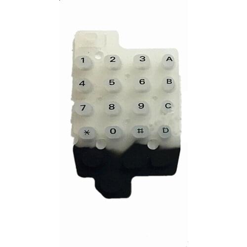 MH-48 Microphone Digital Keyboard Keypad Keys Rubber For Yaesu FT7900R FTM-400XDR 1907R Radio Walkie Talkie Accessories