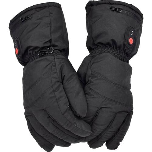 5v 6000mAh Heated Winter Battery Powered Moto Gloves Motorcycle Gloves Motorbike Racing Riding Keep Warm Electric Heating Glove