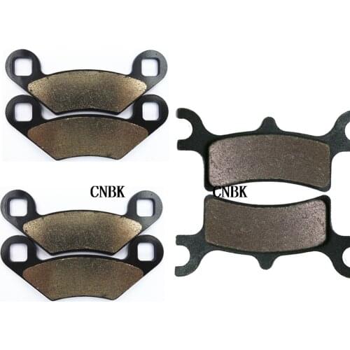 Disc Brake Pads Set for POLARIS Quad 05 - 10 Sportsman 400 450 HO Touring Quad X2 EFI 500 700 600 700 EFI 800 MV Front Rear