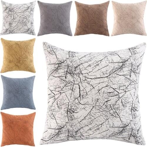 2021 New Luxury Berber Fleece Cushion Covers Pressed Wrinkles Polyester Sherpa Modern Sofa Couch Throw Pillow Cover Home Decor