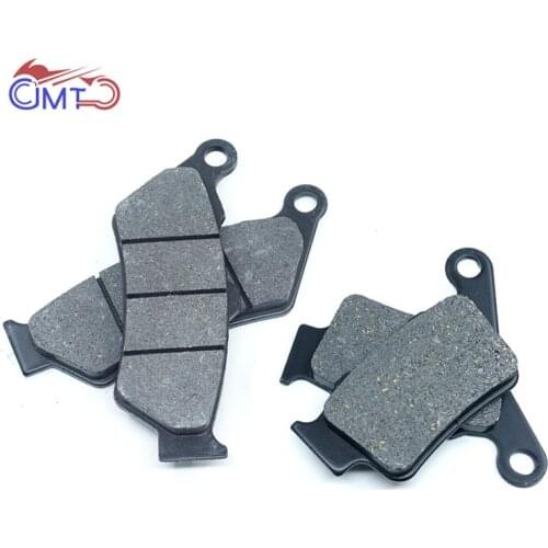 For Yamaha XT660R XT 660 R 2004-2016 Dirt Bike Front Rear Brake Disc Pads Kit Part