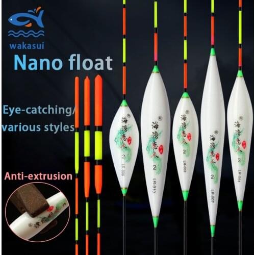 2021New 3Pcs/Lot Carp Fishing Float Tackle Composite Nano Ball Great Visible Everything For Fishing Float Craalusso Accessories