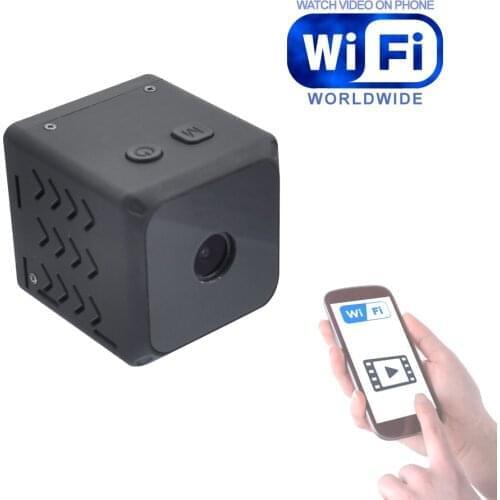 Portable WiFi Camera Wireless View in phone APP HD 720P with Night Vision and Motion detection