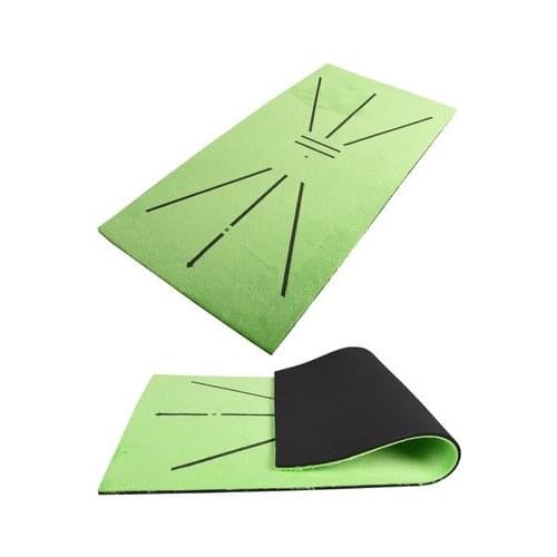 Golf Swing Mat Hitting Batting Direction Mark TraceIndoor and outdoor swing pad hitting contact track detection pad