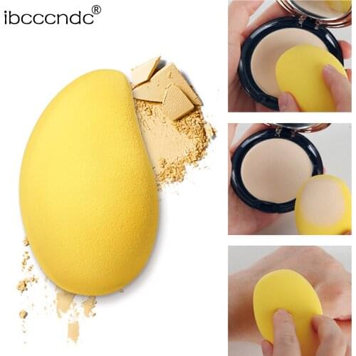 Dry And Wet Dual-use Makeup Egg Sponge Egg Soaking Water Becomes bigger Mango Makeup Powder Puff Cosmestic Foundation Beauty