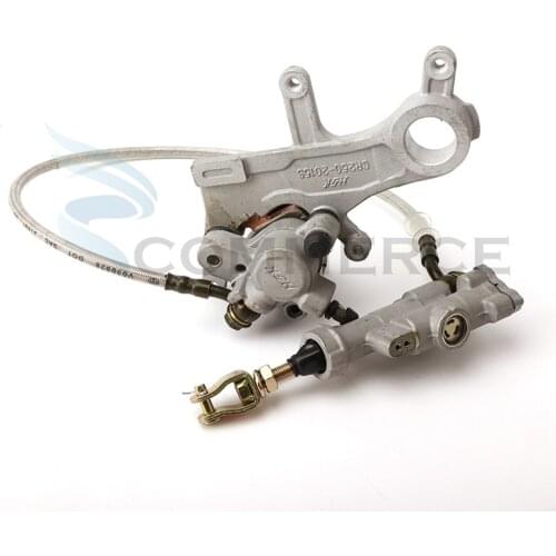 Motorcycle Rear Brake Caliper and Cylinder Pump For HONDA CR 125R 250R CRF250R CRF250X CRF450R CRF450RX CRF450X CRF450L CRF250RX