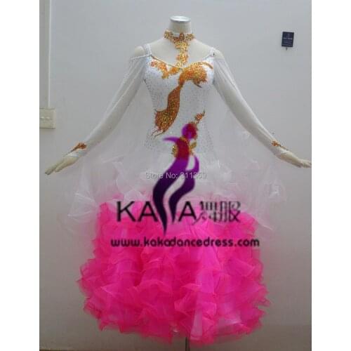 KAKA DANCE B1420,New Dance Wear Ballroom Standard Dance Dress,Waltz Competition Dress,Women,Ballroom Dance Dress