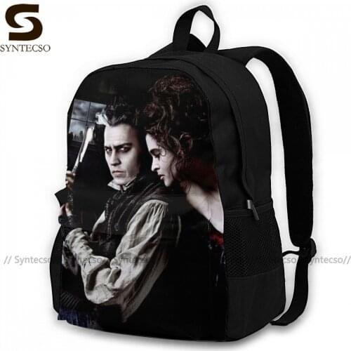 Sweeney Todd Backpacks Polyester Outdoor Tourist Backpack Lightweight Casual Bags