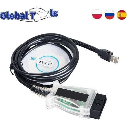 V2.3.8 ELS27 Forscan Car Scanner PIC24HJ128GP+FTDI for Ford ELS 27 Diagnostic Interface ELS27 V3 for ELM327 J2534 Mazda Focom