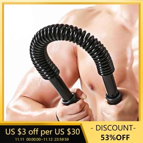 Hand Gripper Strengths 20-60kg Gym Home Fitness Grip Bar Biceps Triceps Pectoralis Workout Spring Arm Strength Expander Forearm