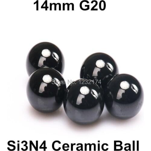 14mm Silicon Nitride Ceramic Ball Si3N4 Grade G20 10PCS/Lot used in Bearing,Pump,Valve ball,linear slider, etc.14mm ceramic ball