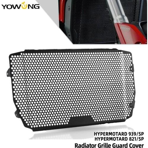 Motorcycle Accessories Radiator Guard Protector Grille Grill Cover For Ducati Hypermotard 939 SP Hyperstrada 939 2016 2017 2018