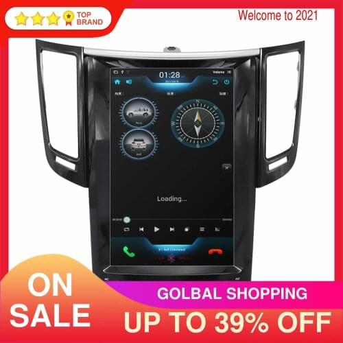 Android 8.1 4+64GB 12.1 Inch Tesla Screen Car Multimedia Player For Infiniti QX70 FX25 FX35 FX37 GPS Auto Radio Stereo Headunit