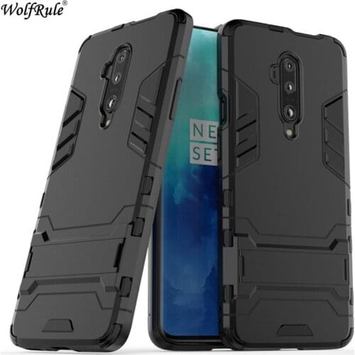 For Oneplus 7T Pro Case Bumper TPU & PC Holder Protective Back Cover For Oneplus 7T Pro Phone Case For Oneplus 7T Pro 6.65