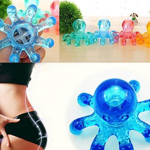Hot Sale Mini Octopus Shape Personal Massager Muscle Relaxing Body Neck Massage tool