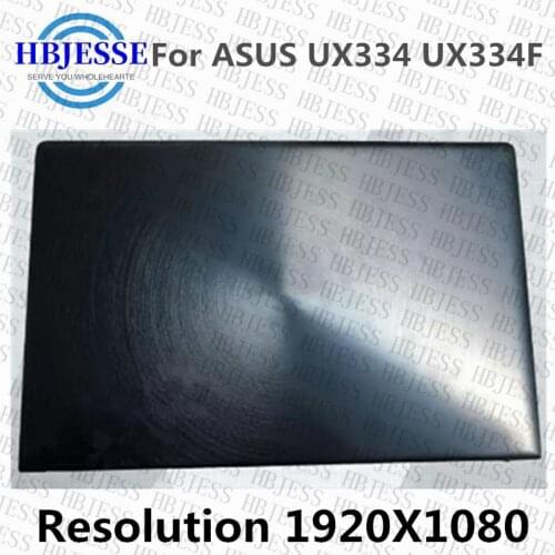 Original replacement For Asus ZenBook UX334 UX334F Full Assembly 13.3Inch LCD Panel Touch Screen display replacement Upper part