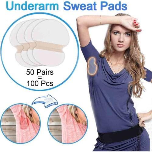 100/200/300/400pcs Summer Desodorante Underarm Sweat Pads Liners From Sweat Absorbs Pads For Women Anti Sweat Armpit Stickers