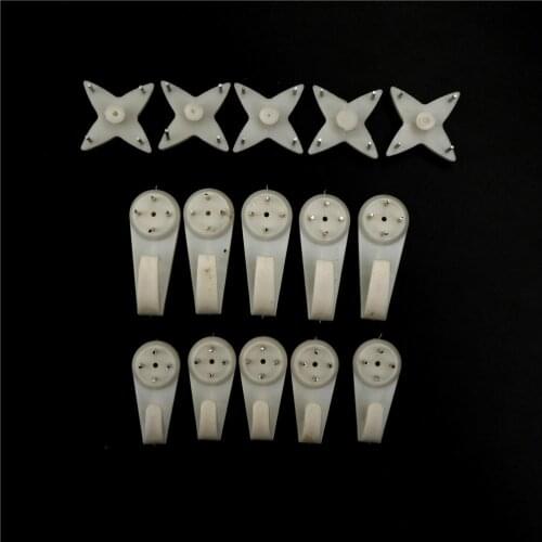 10 pcs/lot Photo Wall Hangs Photo Frame A Picture Clasps Solid Wall Nail Contact Non-trace Nail Hooks