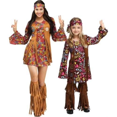 Girl Carnival Purim Savage Maiden Costume Indian Princess Outfit Cosplay Halloween Fancy Party Dress