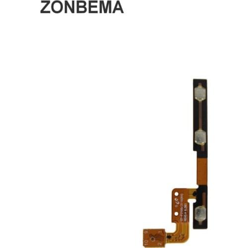 ZONBEMA 2pcs/lot High Quality For Samsung Galaxy Tab 2 7.0 P3100 P3110 Power Volume Key Button Side Key Flex cable