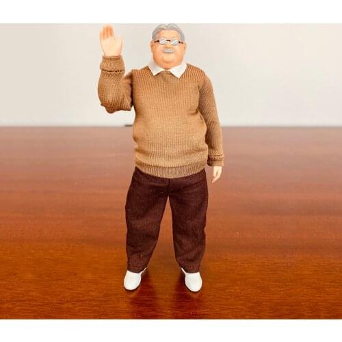 1/12 Slam Dunk Master Shf Anzai Coaches Figmas 6-inch Doll Figure