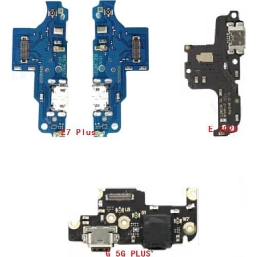 10PCS USB Charging Jack Port Dock Connector Board Flex Cable For Motorola MOTO E7 Plus G10 G30 G 5G Plus Power E 2020 2021
