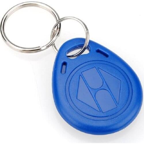 100 Pcs/lot EM4305 125KHZ Copy Rewritable Writable Rewrite EM ID keyfobs RFID Tag Key Ring Card Proximity Token Access Duplicate