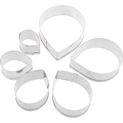 11pcs Gum Paste Flower Mold Austin Rose Petal Calyx Leaf Cutter Set Sugar Craft