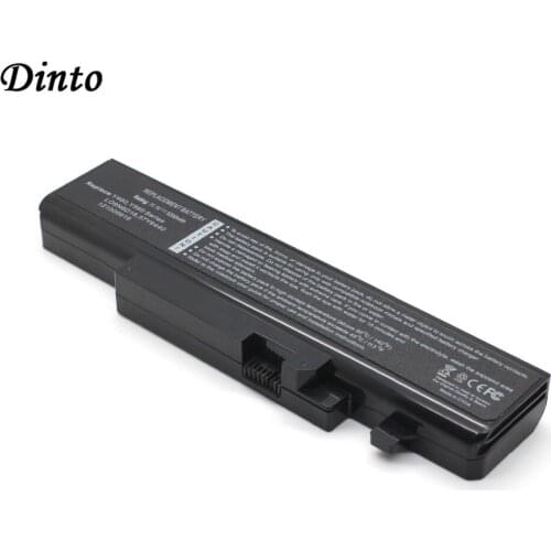 Dinto 6 Cells 5200mAh 11.1V Laptop Battery for Lenovo L09L6D16 L09N6D16 L09S6D16 L10L6Y01 Y460 Y560 Y460AT Y460C Y460N Y560P