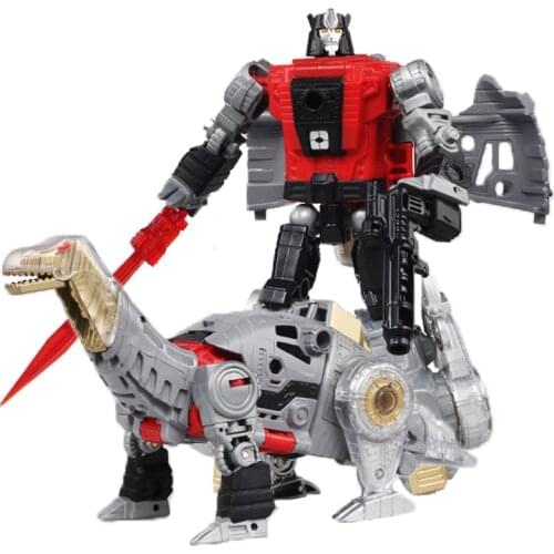 BMB New COOL 5 IN 1 Transformation Movie Toys Anime Robot KO GT G1 Dinosaur model Classic Action Figures Kids Boy Toys gifts