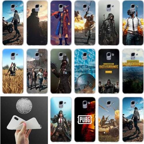 Phone case Cover Playerunknowns Battlegrounds PUBG FOR Coque Samsung Galaxy J6 J4 J8 J7 2018 Plus J3 J5 J7 Prime Pro 2017 2016