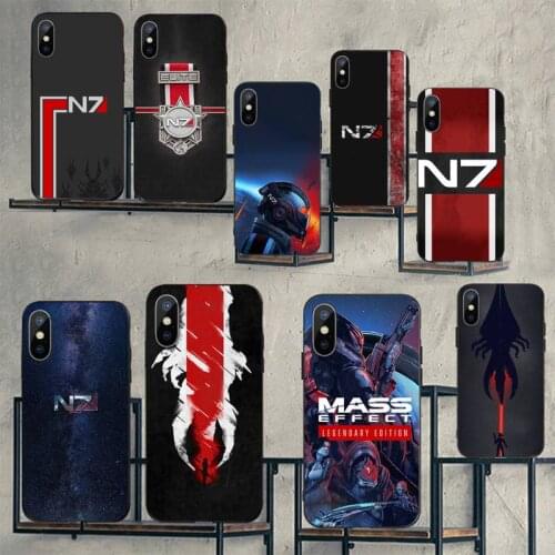 Mass Effect Phone Case for iPhone 11 12 pro XS MAX 8 7 6 6S Plus X 5S SE 2020 mini